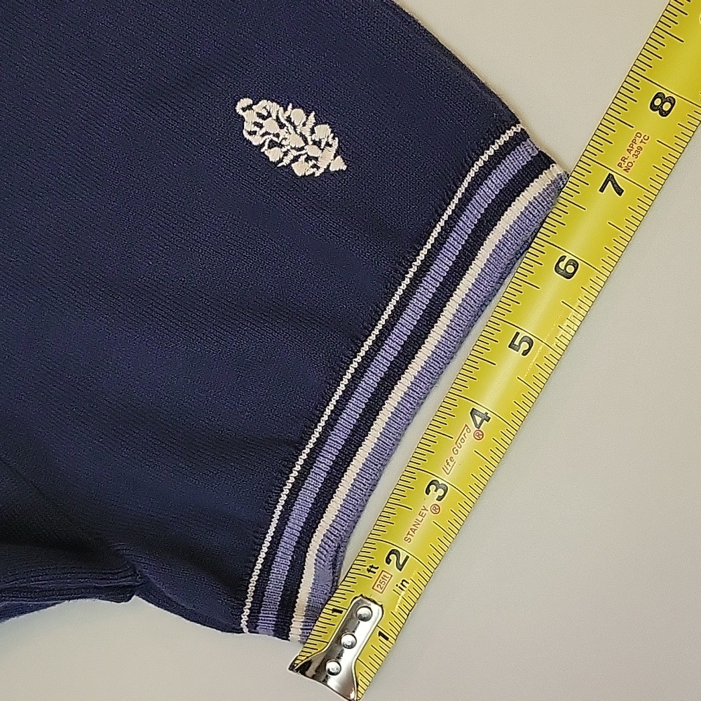 NWOT Free People Movement Blue It's Cold Outside Playsuit Navy Striped Sz XS - Picture 13 of 17
